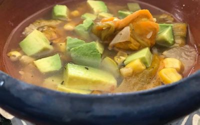 Sopa de Flor de Calabaza